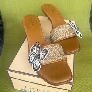 Eric Javits Butterfly Natural Braid Like New Size 8.5